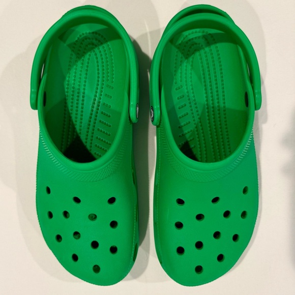 Crocs Classic Clogs Green Ivy Mens 11 Slipons Shoes Lightweight Comfy Christmas - Picture 3 of 7